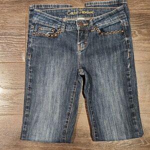 ❤️ VINTAGE CACHE SLIM STRAIGHT JEANS, 0 (25)